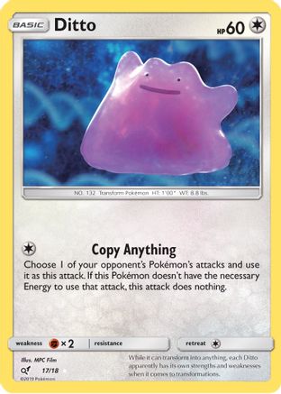 Ditto 017  - Holofoil - Holo Rare
