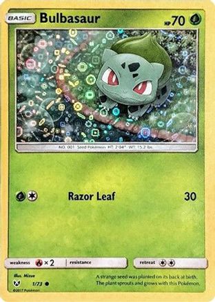 Bulbasaur (General Mills Promo) 001/73  - Holofoil - Promo