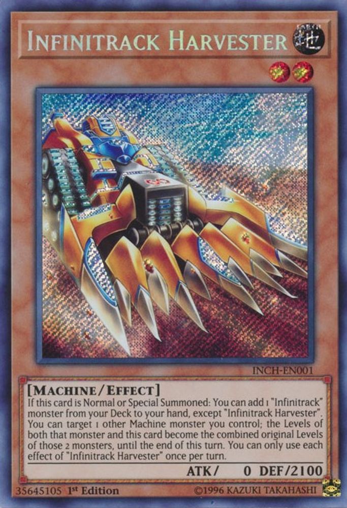 Moissonneuse Infinitrack [INCH-EN001] Secret Rare 