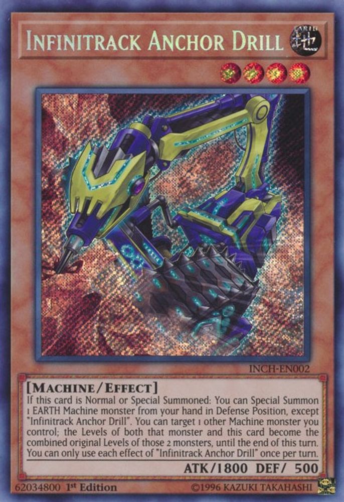 Infinitrack Anchor Drill (INCH-EN002) - Secret Rare