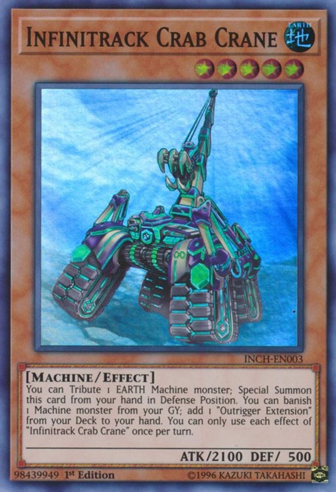 Infinitrack Crab Crane (INCH-EN003) - Super Rare