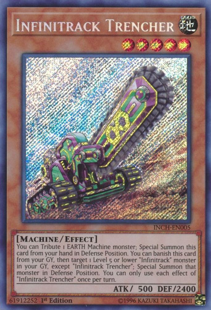 Infinitrack Trencher (INCH-EN005) - Secret Rare