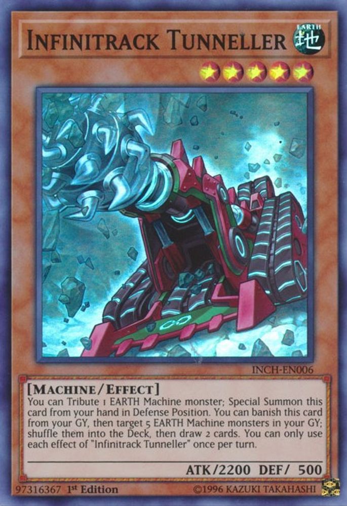 Infinitrack Tunneller (INCH-EN006) - Super Rare