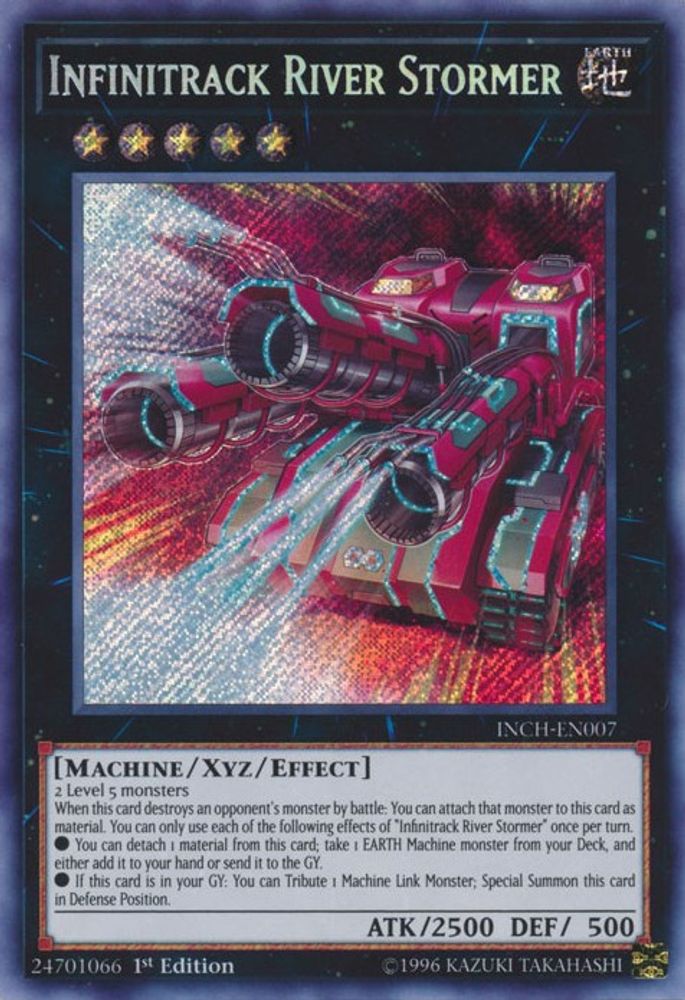 Infinitrack River Stormer (INCH-EN007) - Secret Rare