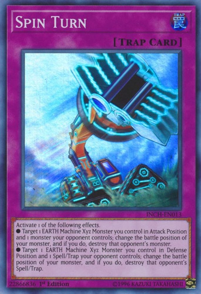 Spin Turn (INCH-EN013) - Super Rare