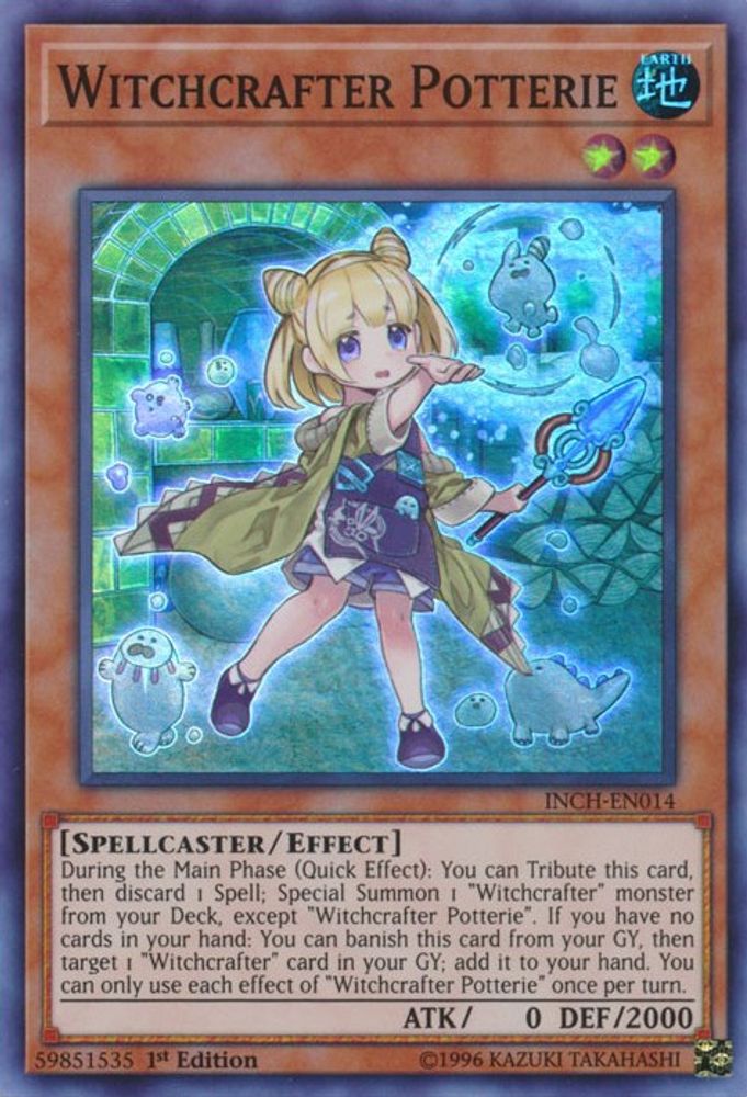 Witchcrafter Potterie (INCH-EN014) - Super Rare