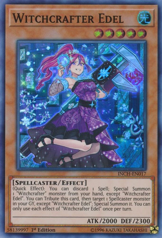 Witchcrafter Edel (INCH-EN017) - Super Rare