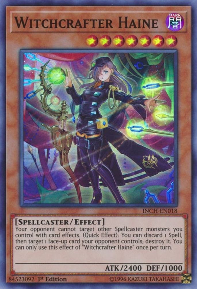 Witchcrafter Haine (INCH-EN018) - Super Rare