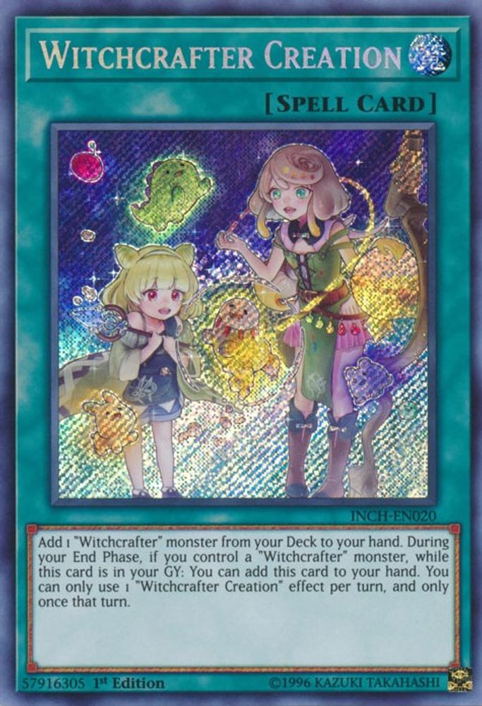 Witchcrafter Creation (INCH-EN020) - Secret Rare