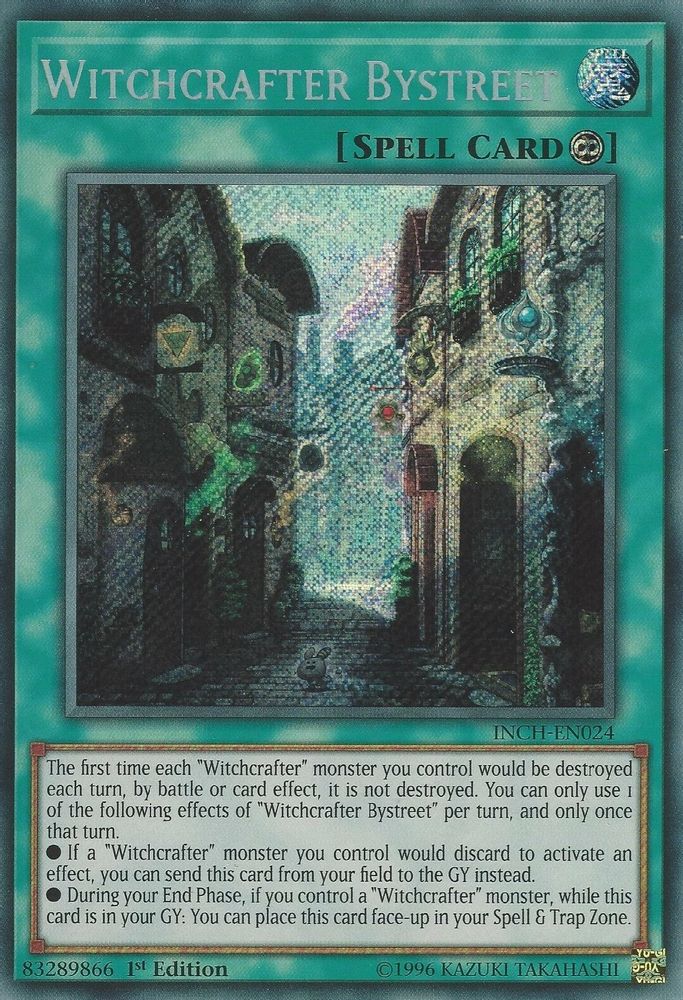 Witchcrafter Bystreet (INCH-EN024) - Secret Rare