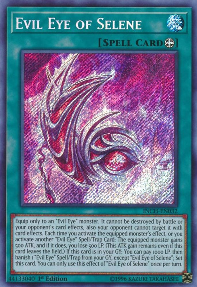 Evil Eye of Selene (INCH-EN032) - Secret Rare