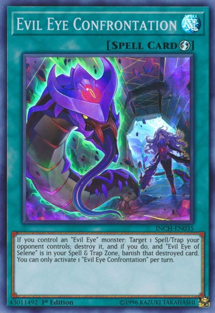 Evil Eye Confrontation (INCH-EN035) - Super Rare