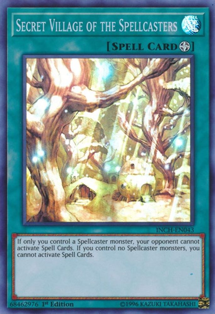 Secret Village of the Spellcasters (INCH-EN043) - Super Rare