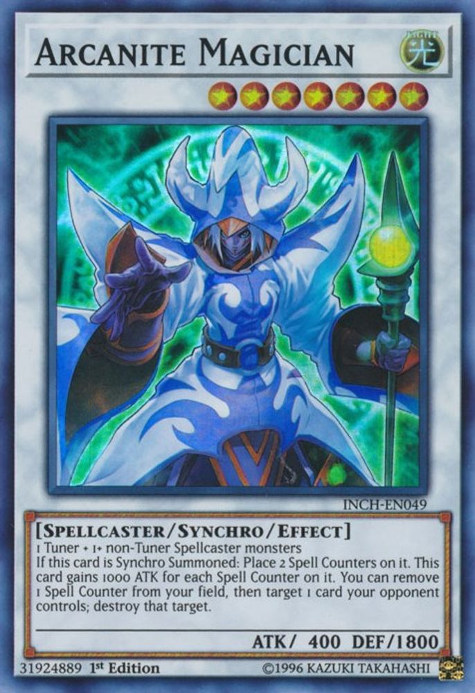 Arcanite Magician (INCH-EN049) - Super Rare