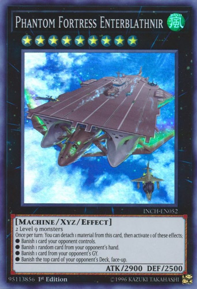Phantom Fortress Enterblathnir (INCH-EN052) - Super Rare