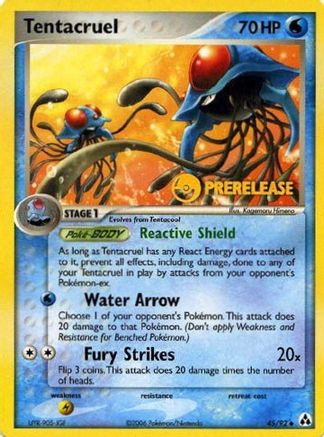 Tentacruel - 45/92 (Prerelease)/92  - Promo