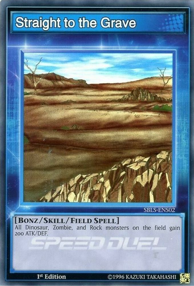 Straight to the Grave (SBLS-ENS02) - Super Rare