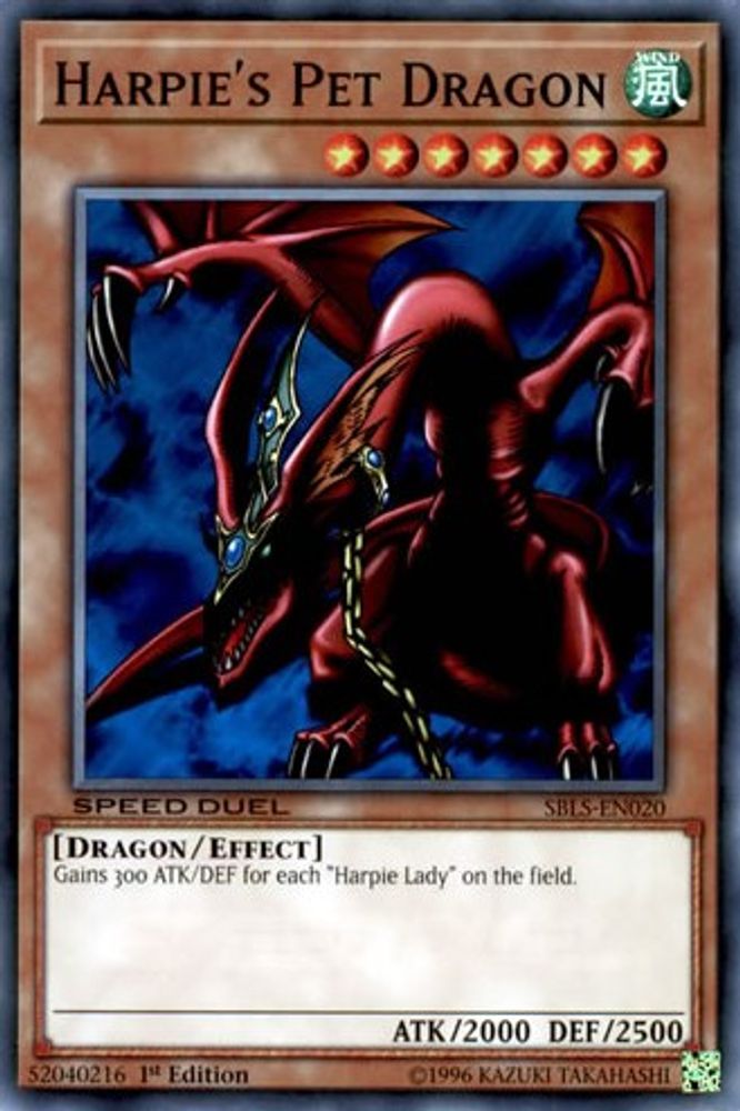 Harpie's Pet Dragon (SBLS-EN020) - Common