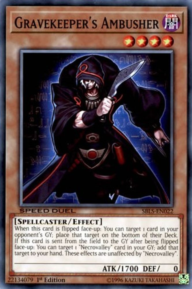 Gravekeeper's Ambusher (SBLS-EN022) - Common