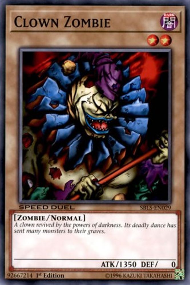 Clown Zombie (SBLS-EN029) - Common