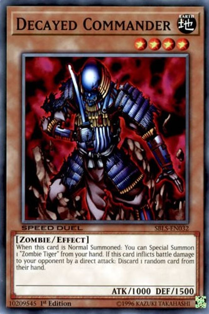 Decayed Commander (SBLS-EN032) - Common