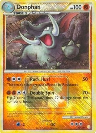 Donphan (League Promo) 040/123  - Reverse Holofoil - Promo