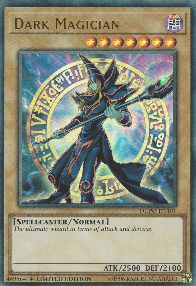 Dark Magician (DUPO-EN101) - Ultra Rare