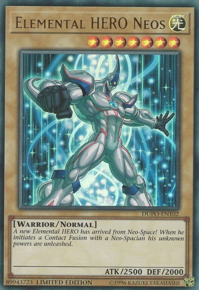 Elemental HERO Neos (DUPO-EN102) - Ultra Rare