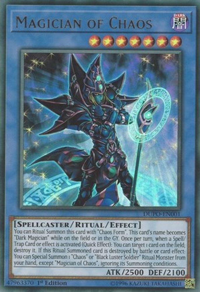 Magicien du Chaos [DUPO-EN001] Ultra Rare 