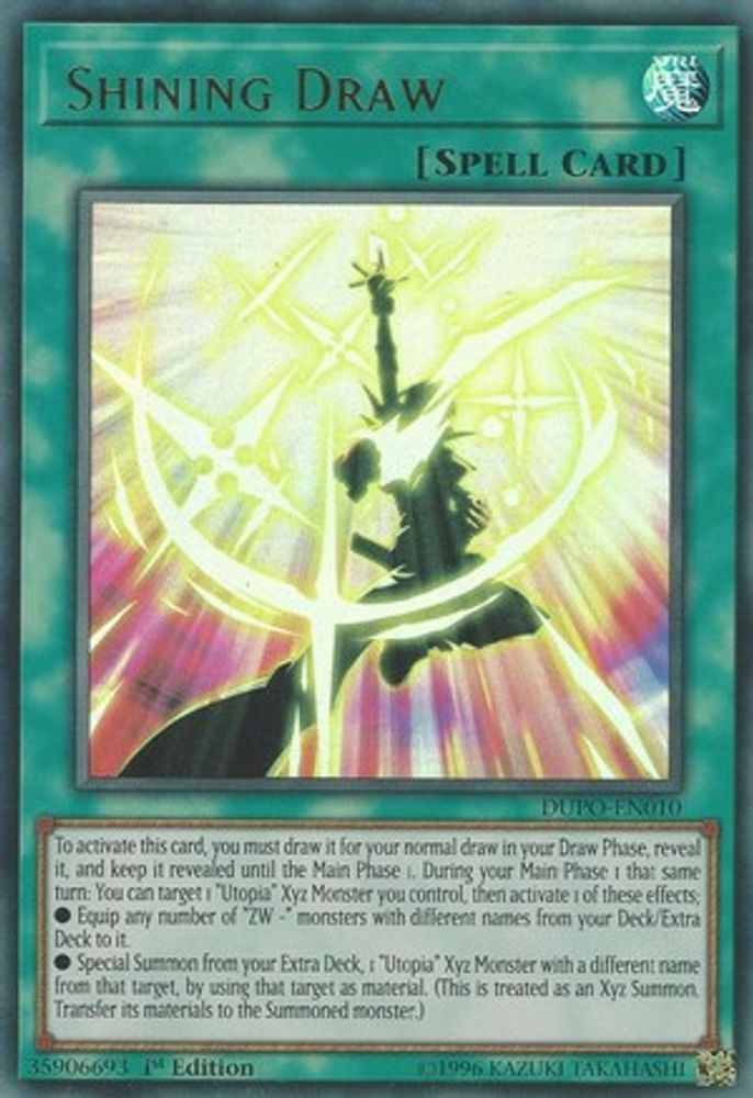 Shining Draw (DUPO-EN010) - Ultra Rare