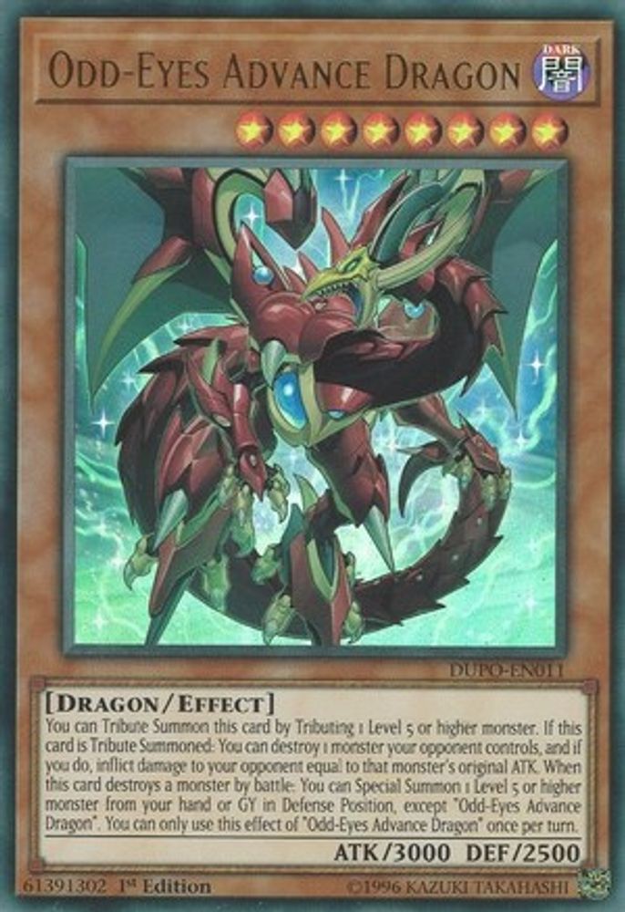 Dragon avancé aux yeux impairs [DUPO-EN011] Ultra Rare 