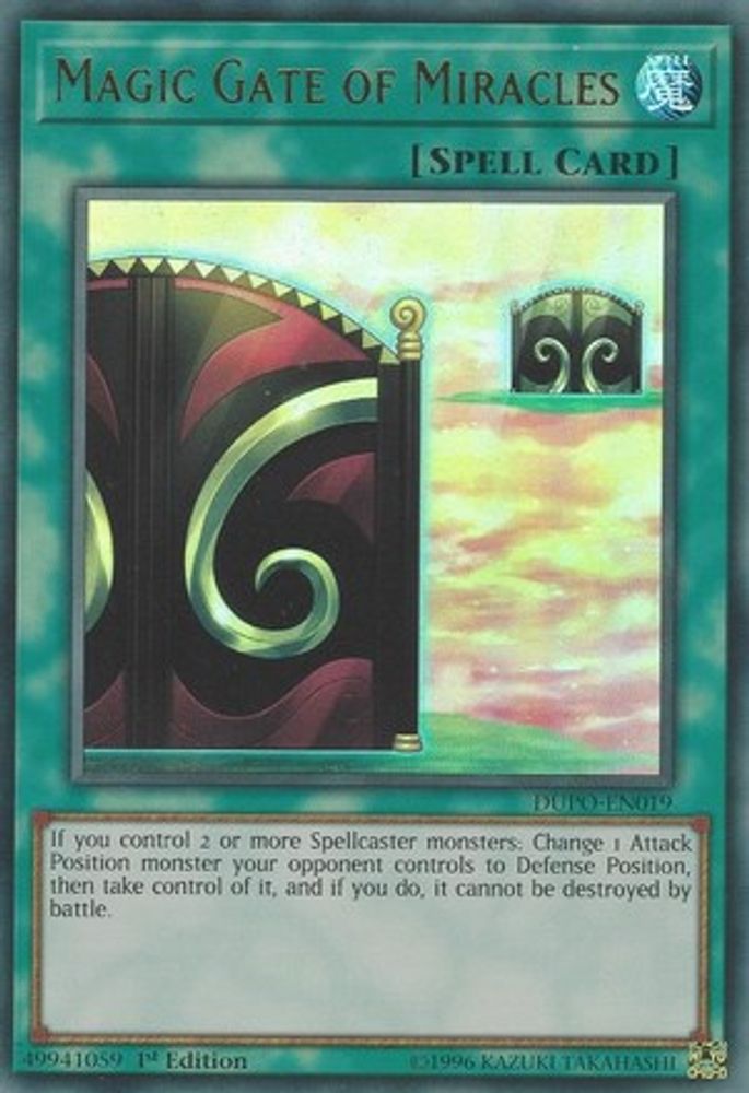 Magic Gate of Miracles (DUPO-EN019) - Ultra Rare