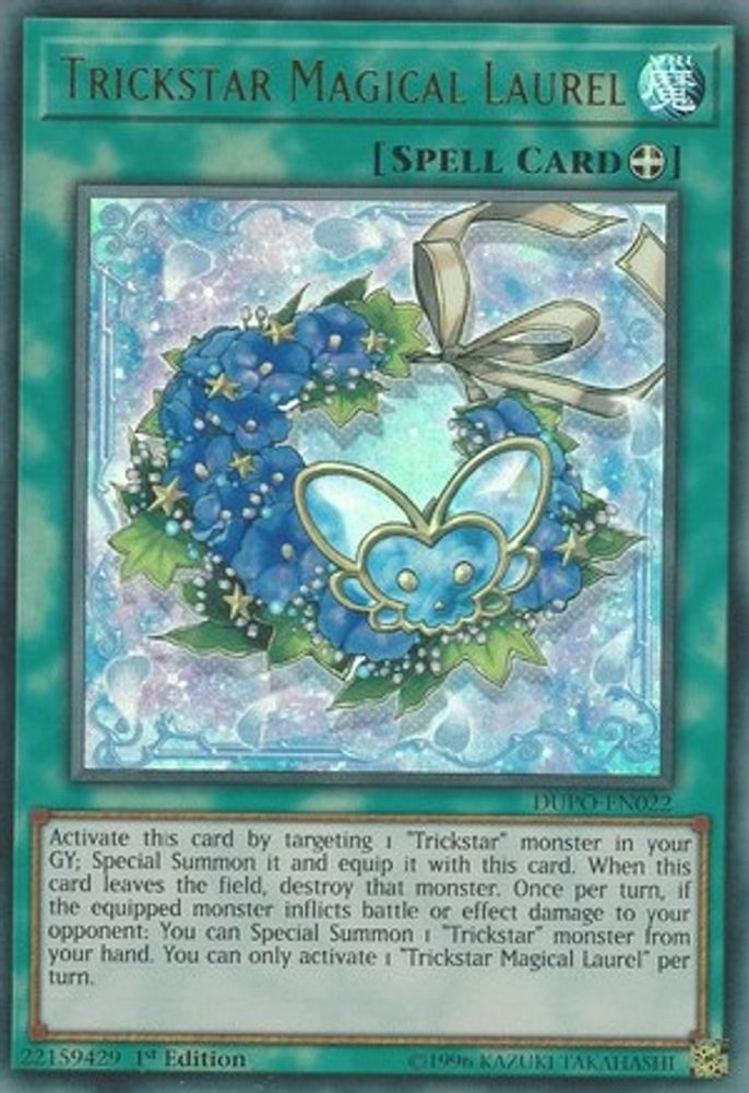 Laurier magique Trickstar [DUPO-EN022] Ultra Rare 