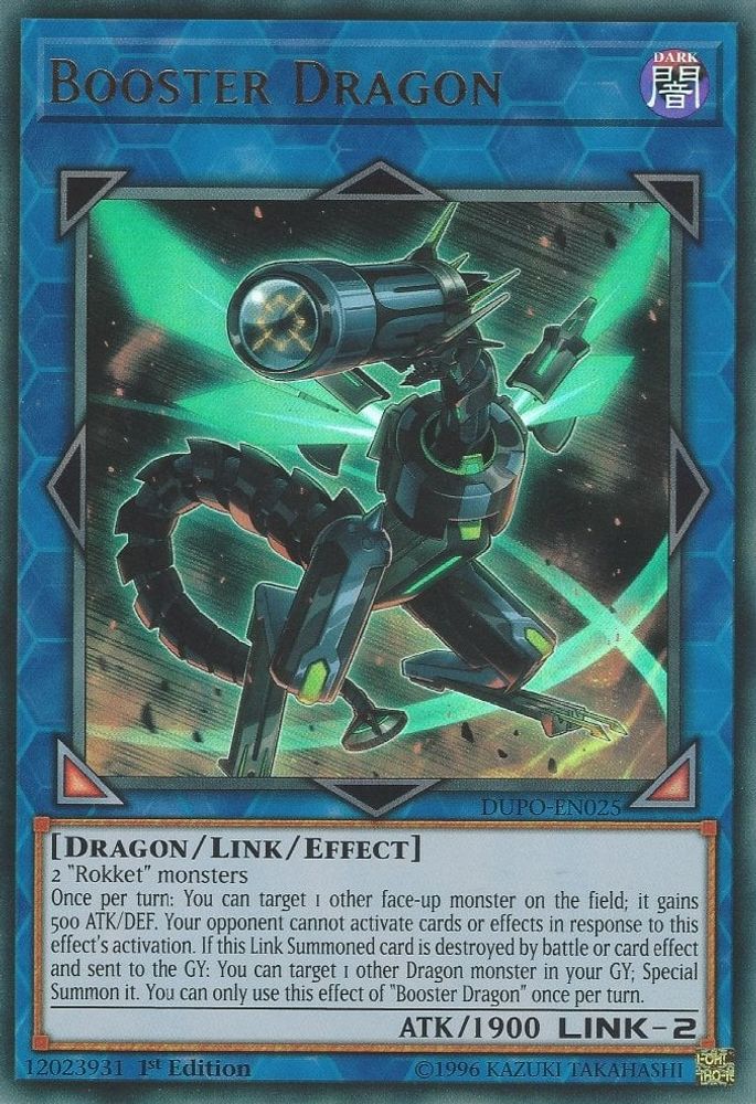 Booster Dragon (DUPO-EN025) - Ultra Rare