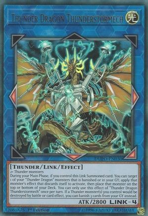 Dragon Tonnerre Thunderstormech [DUPO-EN030] Ultra Rare 