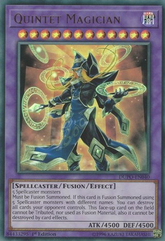 Quintet Magician (DUPO-EN040) - Ultra Rare