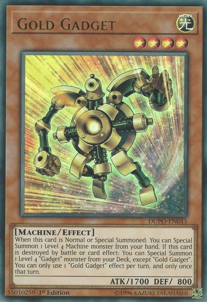 Gold Gadget (DUPO-EN043) - Ultra Rare