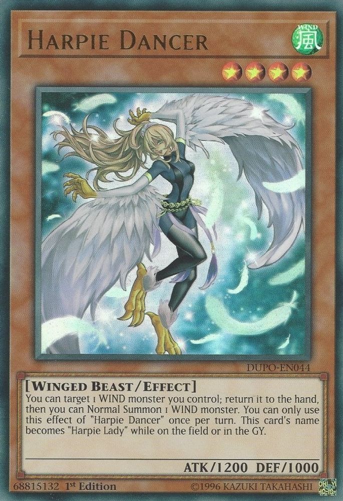 Danseuse Harpie [DUPO-EN044] Ultra Rare 