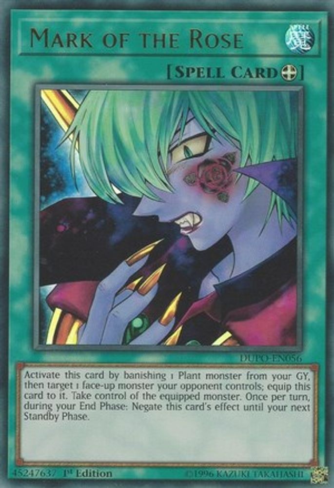 Mark of the Rose (DUPO-EN056) - Ultra Rare