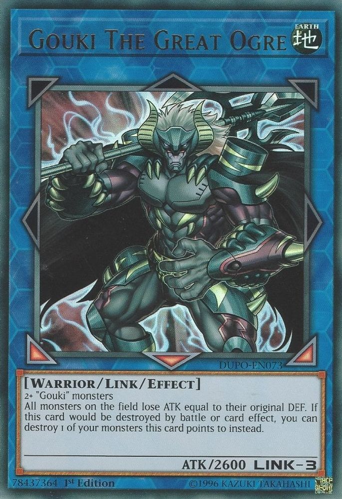 Gouki The Great Ogre (DUPO-EN073) - Ultra Rare