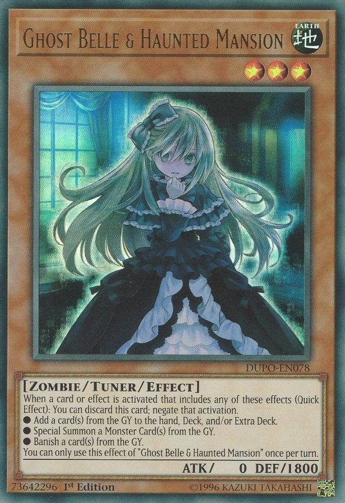 Ghost Belle & Haunted Mansion (DUPO-EN078) - Ultra Rare