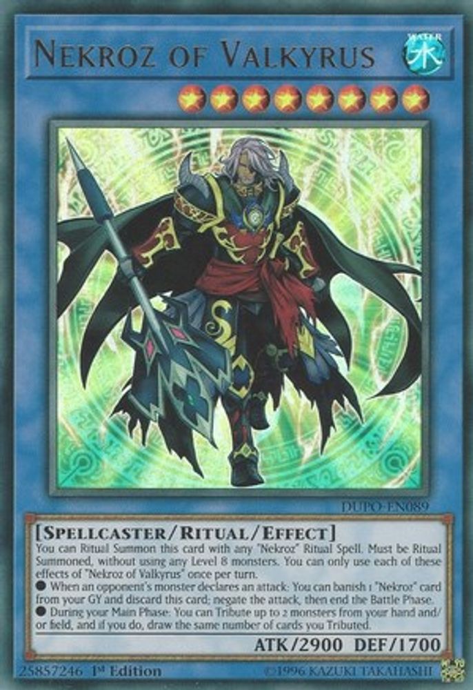 Nekroz de Valkyrus [DUPO-EN089] Ultra Rare 