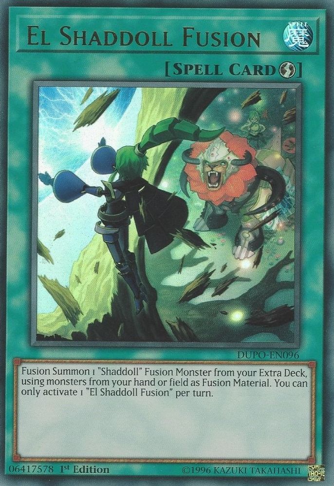 El Shaddoll Fusion (DUPO-EN096) - Ultra Rare