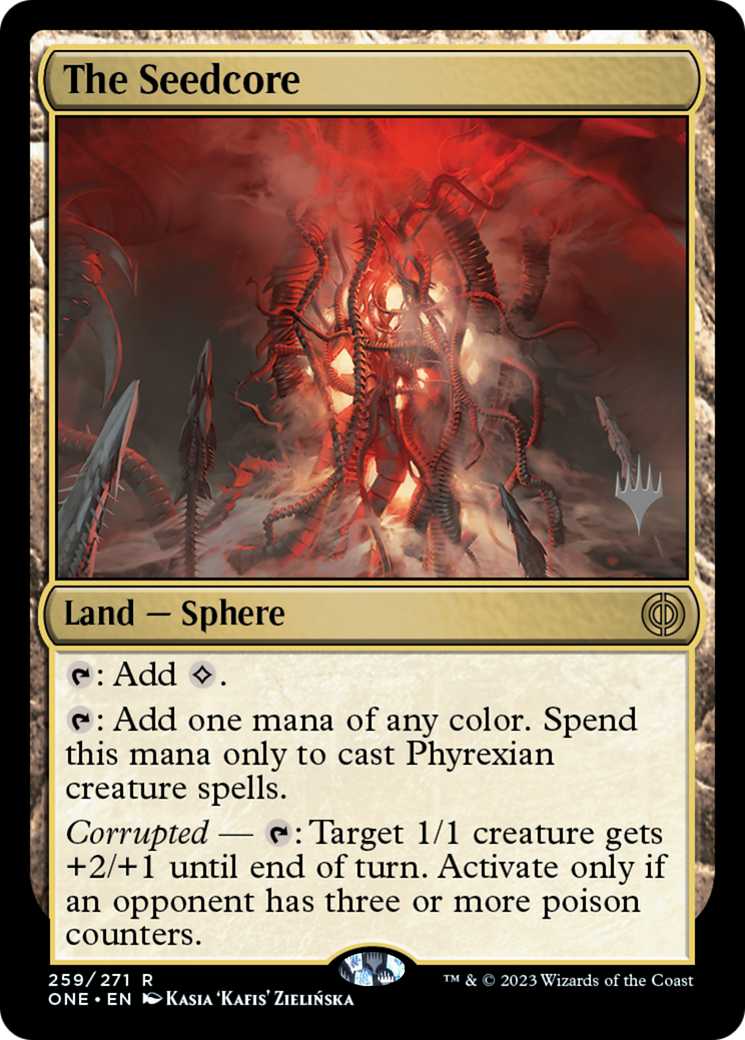 The Seedcore (Pack Promo) [Phyrexia : All Will Be One Promos] 