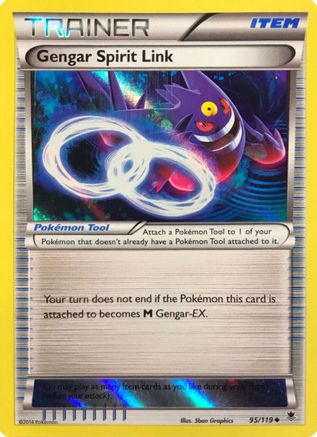 Gengar Spirit Link (Alternate Holo)  095/119  - Holofoil - Promo