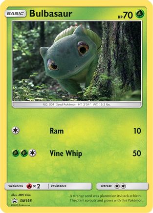 Bulbasaur (In-Store Event Promo) SM198  - Holofoil - Promo