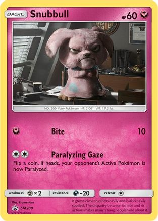 Snubbull (In-Store Event Promo) SM200  - Holofoil - Promo