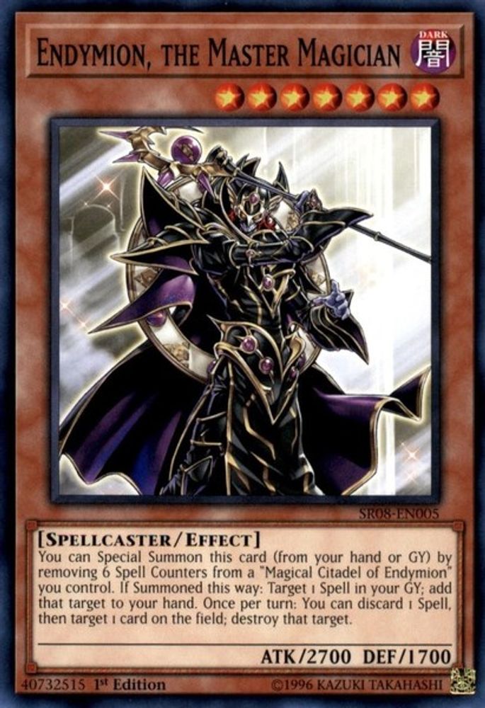 Endymion, the Master Magician (SR08-EN005) - Common