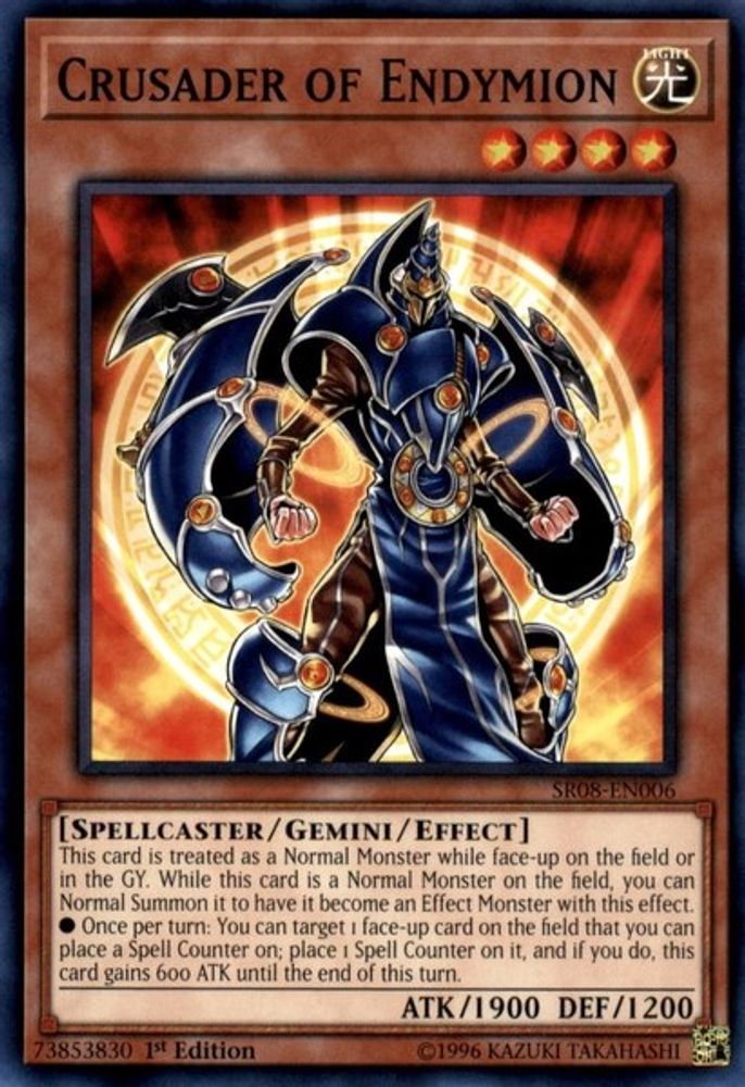 Crusader of Endymion (SR08-EN006) - Common