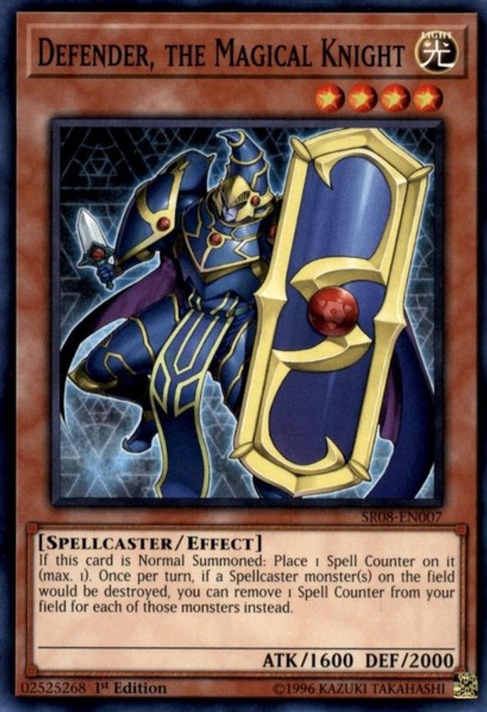 Defender, the Magical Knight (SR08-EN007) - Common